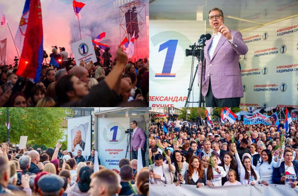 Vučić: "NATO lobista Felinger podržao Srdanovića"; "Gintere, dođi na duel, da vidiš kako se čuva Srbija"