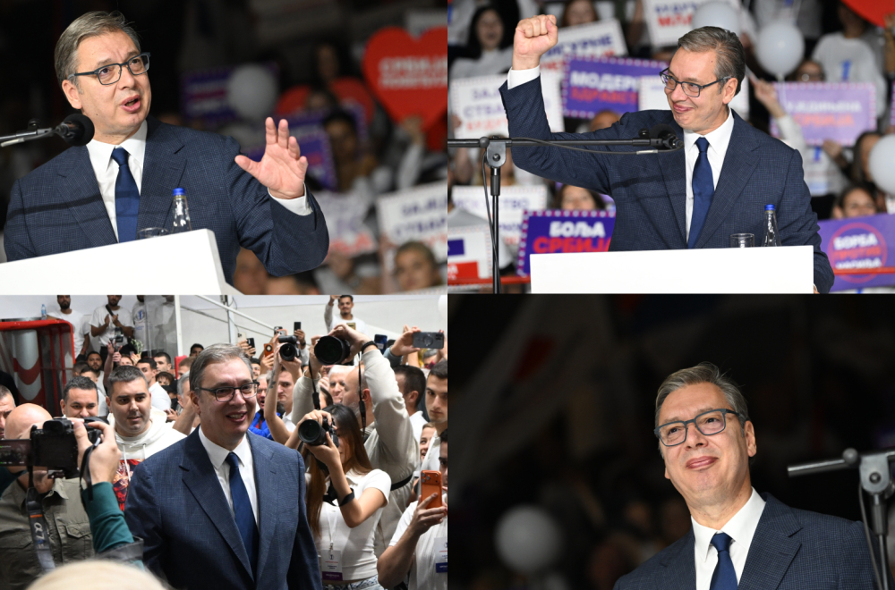 Vučić u Čačku: "N1 ne može da istrpi 24 minuta protiv deset godina laži"; "Ponosan sam što sam zabranjen"