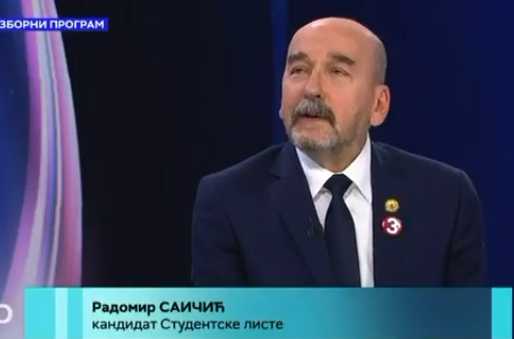 Jasno kao dan –  "Studentska lista" bi uvela sankcije Rusiji; Saičić izbegao da odgovori na pitanje VIDEO