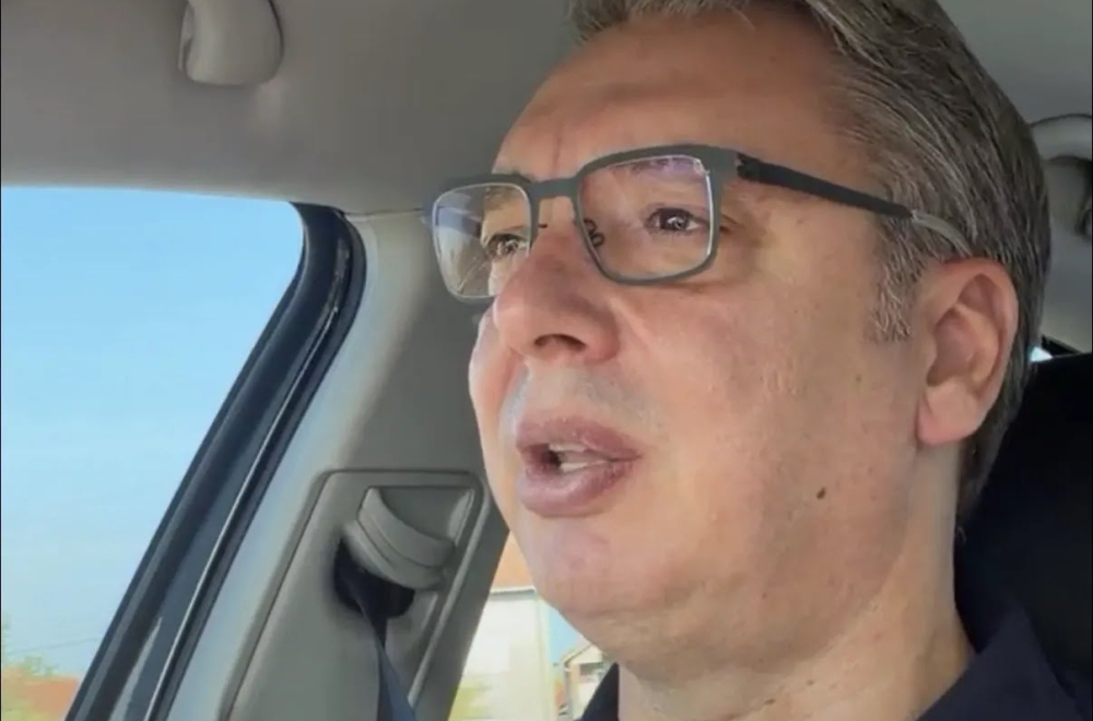 Vučić na putu za Niš: "Očekujem ubedljivu pobedu na izborima"; "Blokaderi bi odmah uveli sankcije Rusiji"