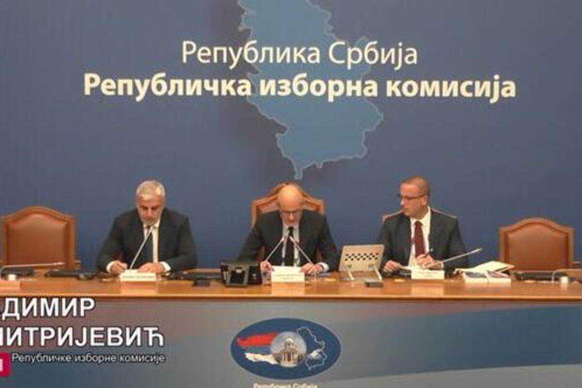 Predsednik Republičke izborne komisije (RIK) Vladimir Dimitrijević o izborima