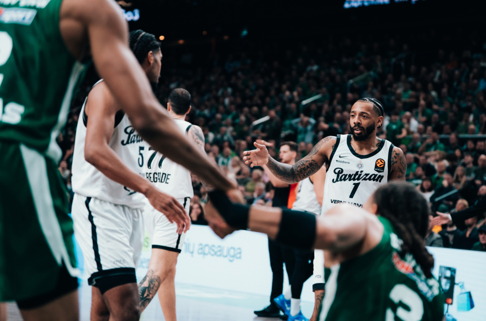 Žalgiris zaledio anemični Partizan!  -  Euroleague  -  Košarka -  B92.sport - B92.net