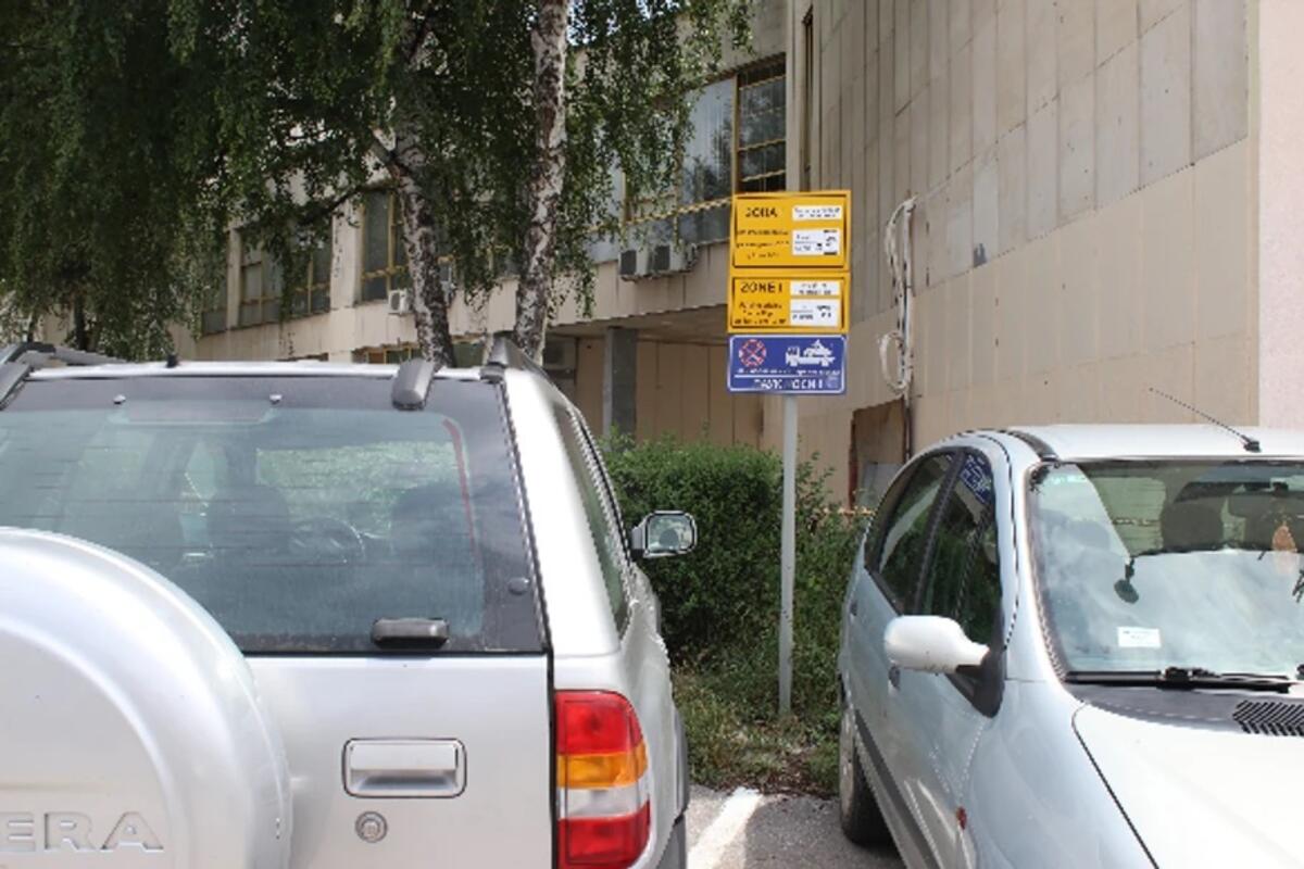 Obaveštenje o parkingu