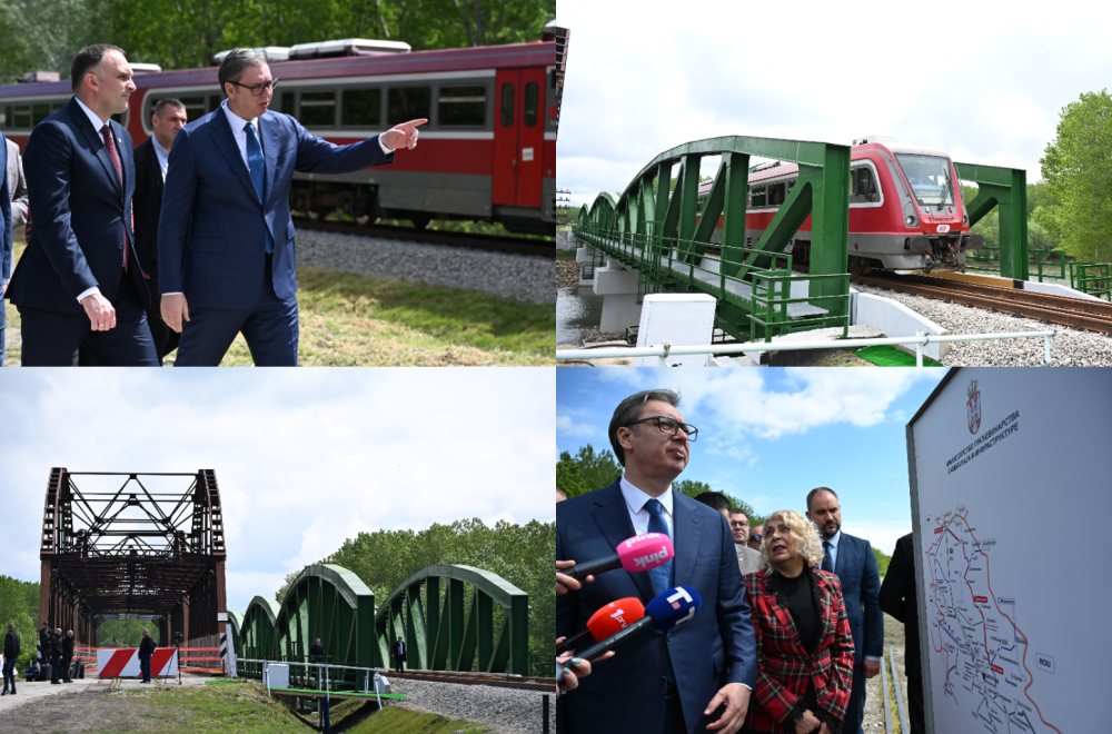 Vučić otvorio novi most preko Tamiša: "Naše kompanije samostalno uradile ovako važan projekat" FOTO/VIDEO