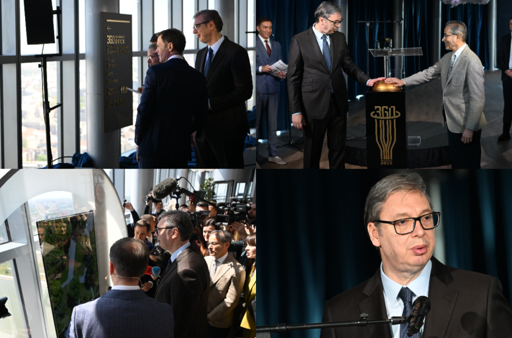 Vučić na ceremoniji otvaranja: "Ovaj projekat pripada svim građanima"; "Najlepše mesto na jugoistoku Evrope"