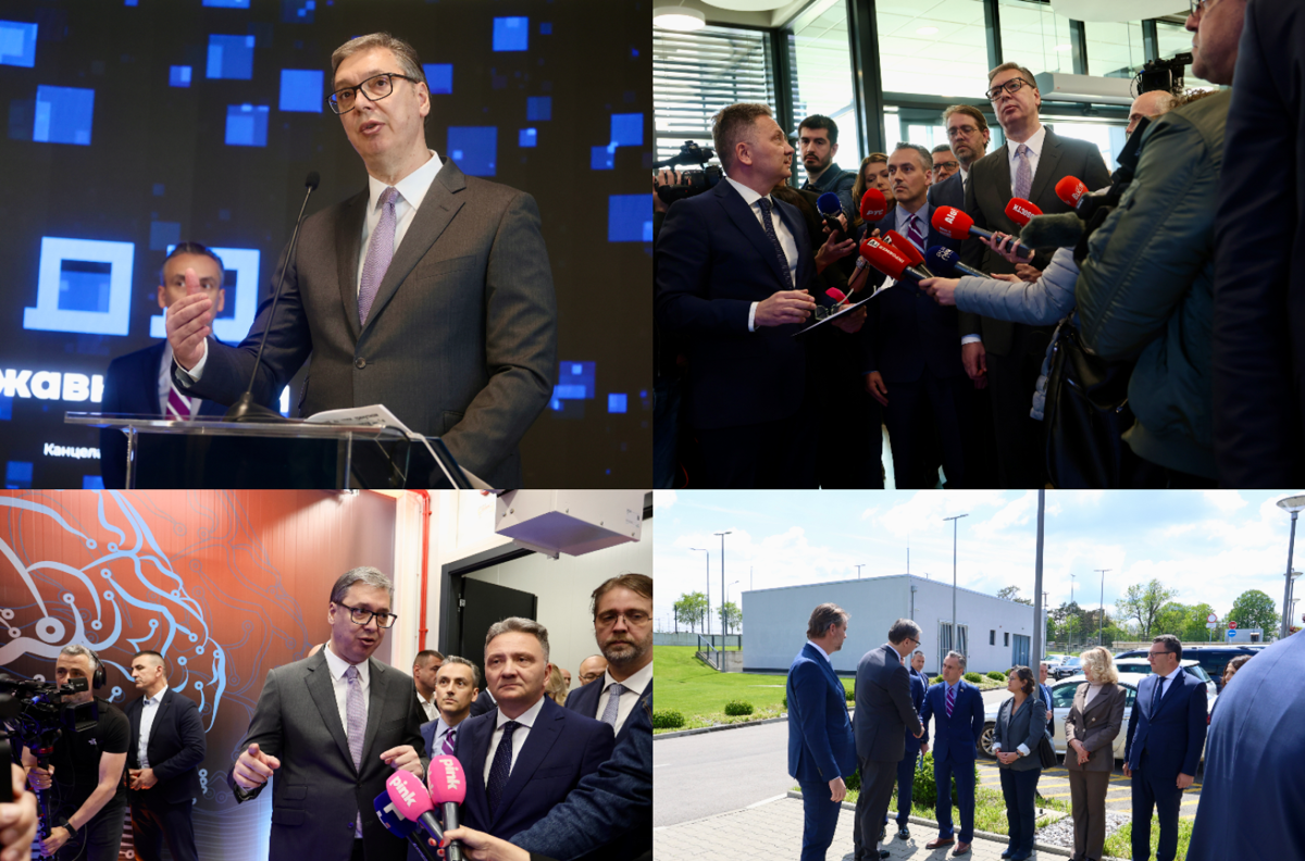 Vučić: "Uloženo 100 miliona evra u Data centar"; "2,6 miliona pokušaja hakerskih napada na Srbiju"