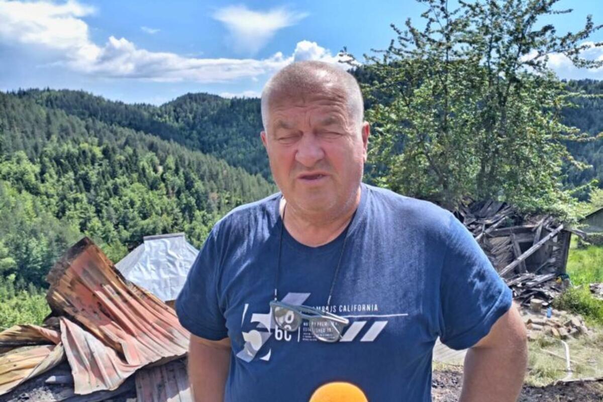 Izgorela kuća Milojice Jarčevića