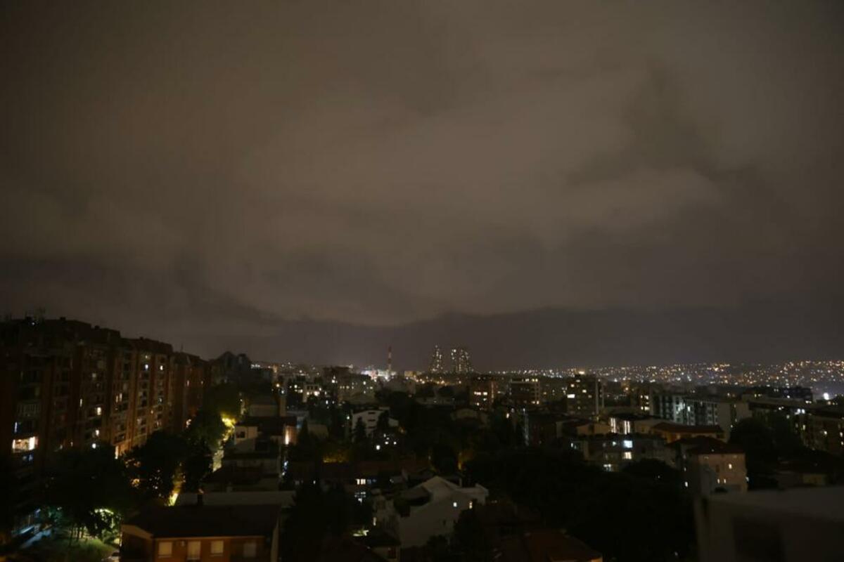 Strašno nevreme stiže iz Hrvatske u Srbiju
