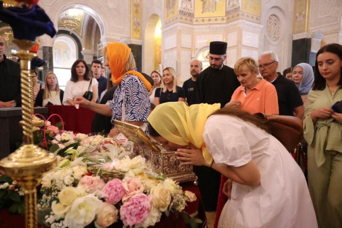 Broj ljudi koji se poklonio Pojasu Bogorodice