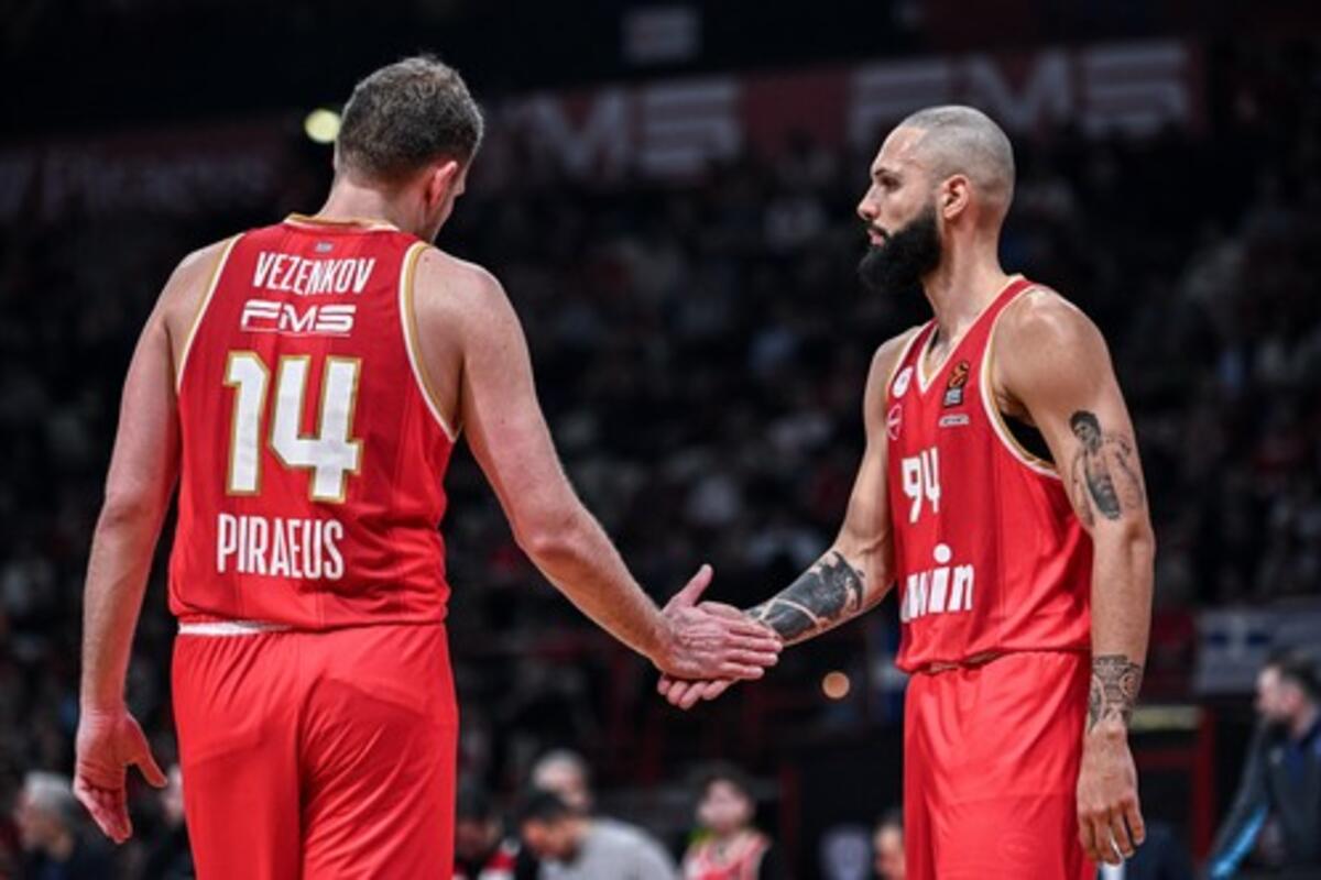 Furnije i Vezenkov zajedno dali 52 poena Panatinaikosu - Olimpijakos na korak do odbrane titule!