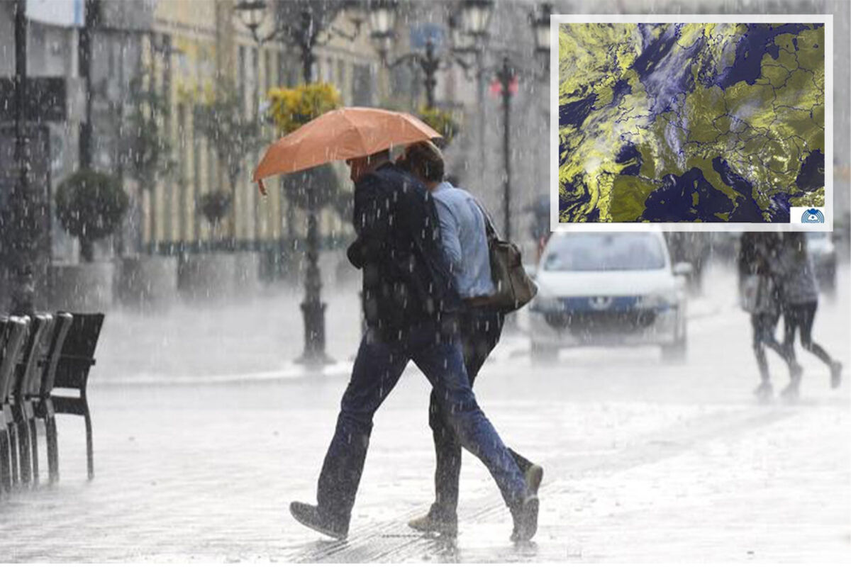 Jug, jugoistok i istok Srbije su danas na udaru jakih pljuskova - 24. jul 2026.