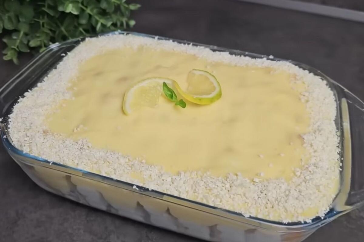 Letnja kremasta torta od piškota