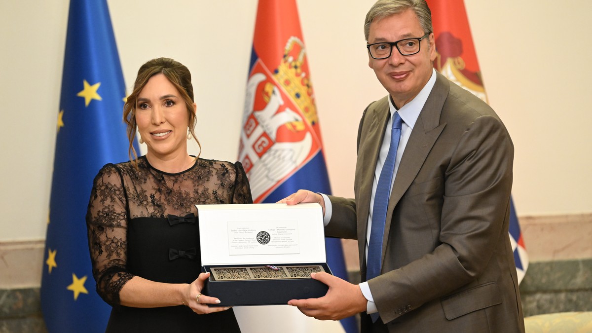Vučić sa Jelenom Janković, nekadašnjom prvom teniserkom sveta: Biće promoter Ekspa