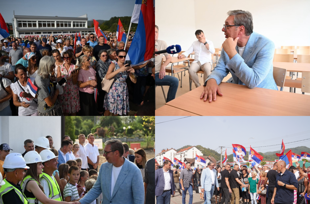 Vučić u Loznici najavio ubrzane radove i nove puteve; "U Loznici ničega nije bilo pre 10 godina"