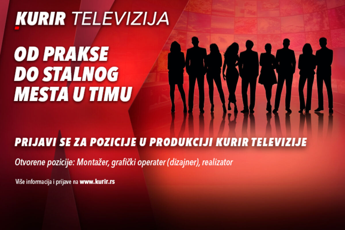 OD PRAKSE DO STALNOG MESTA U TIMU: KURIR TELEVIZIJA OTVARA VRATA NOVOM TALASU PRODUKCIJSKIH TALENATA – PRIJAVI SE!