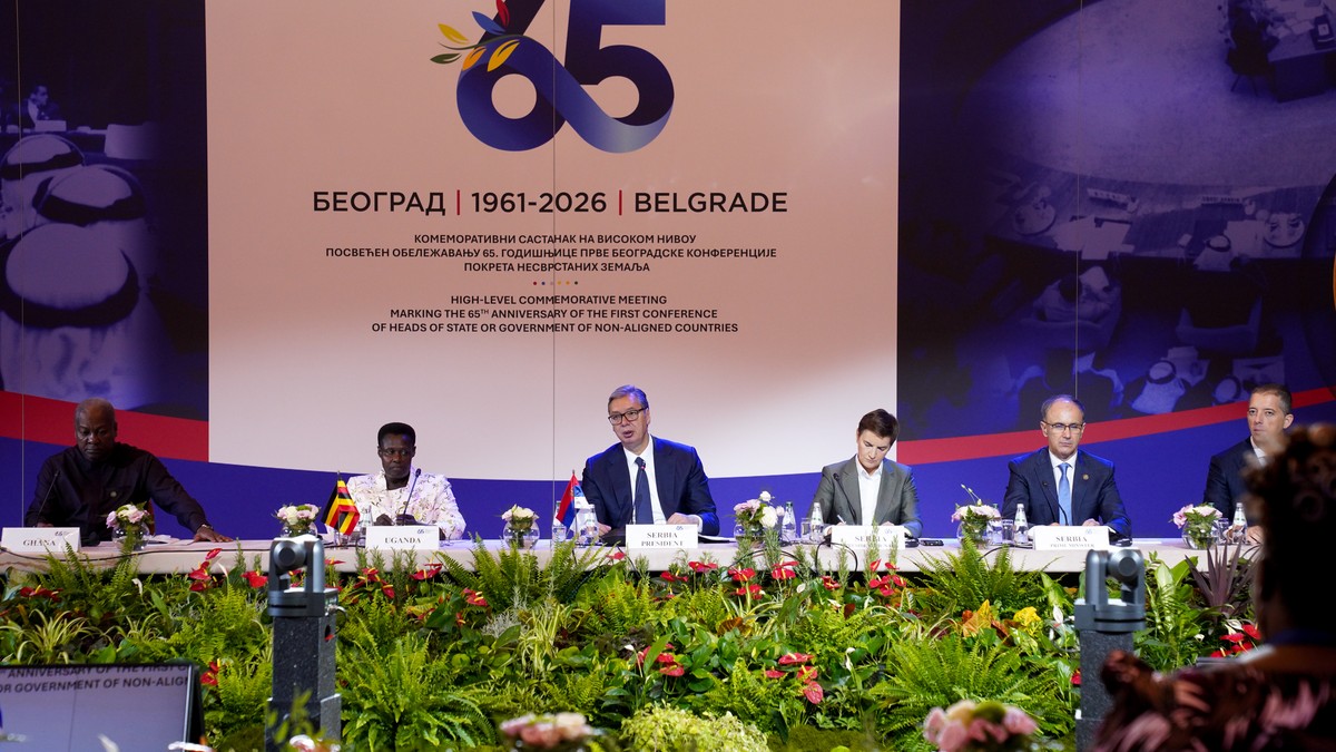 U Beogradu sastanak povodom 65. godišnjici prve konferencije Pokreta nesvrstanih, prisustvuje Vučić