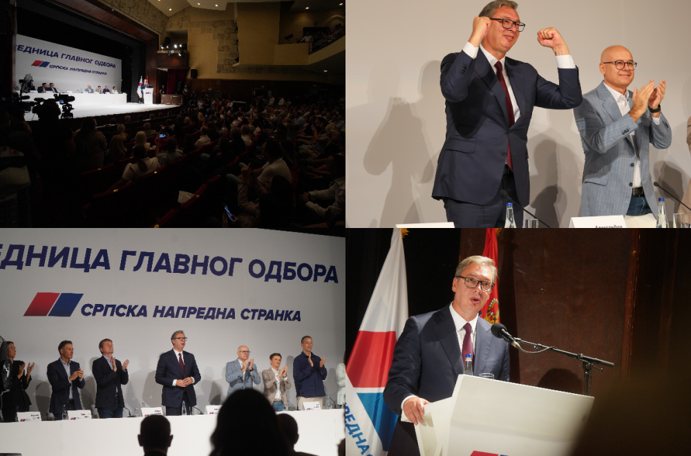 Vučić: "Ogromna čast što sam dobio vaše poverenje"; "Nema stranke koja odgovornije štiti interese Srbije"