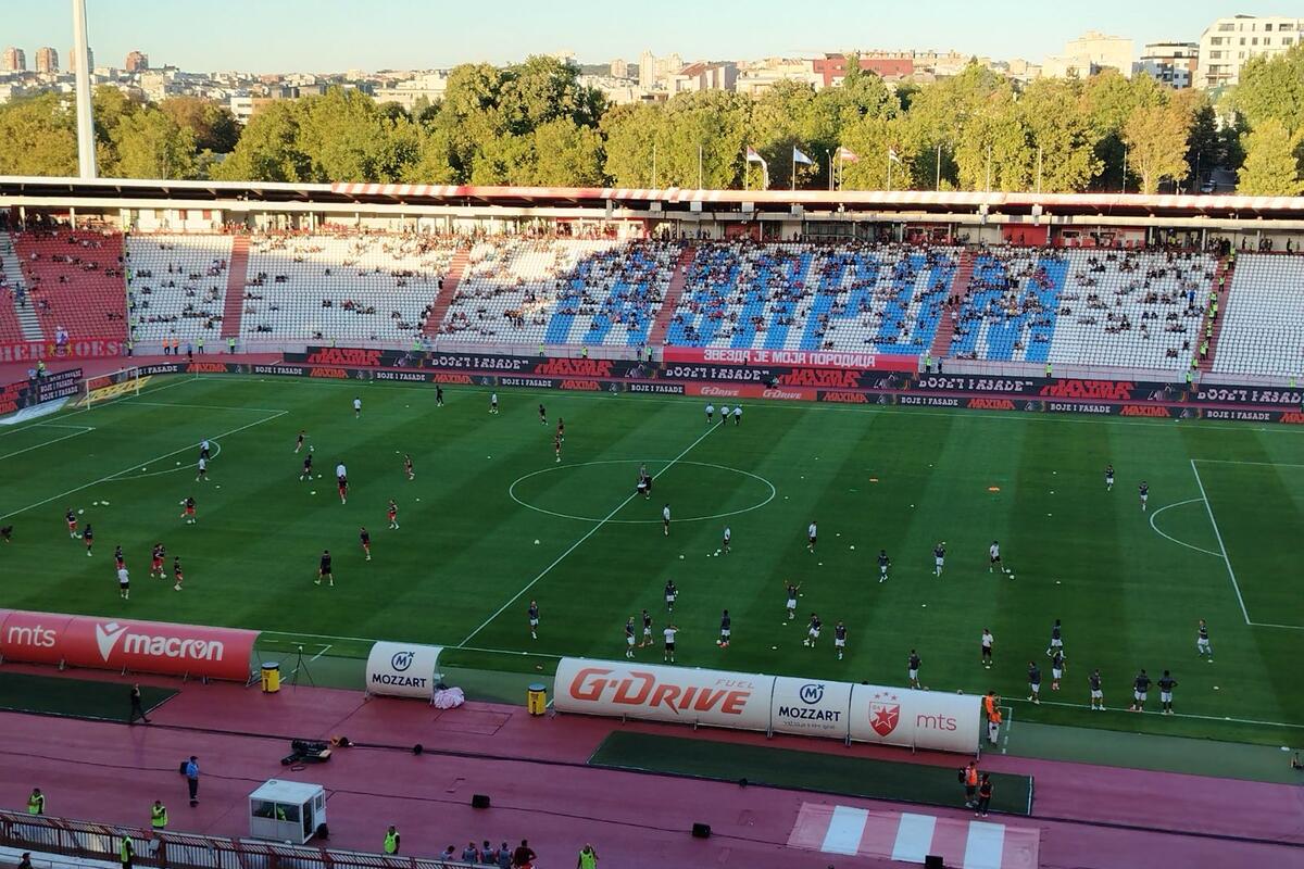 Crvena zvezda Partizan uživo
