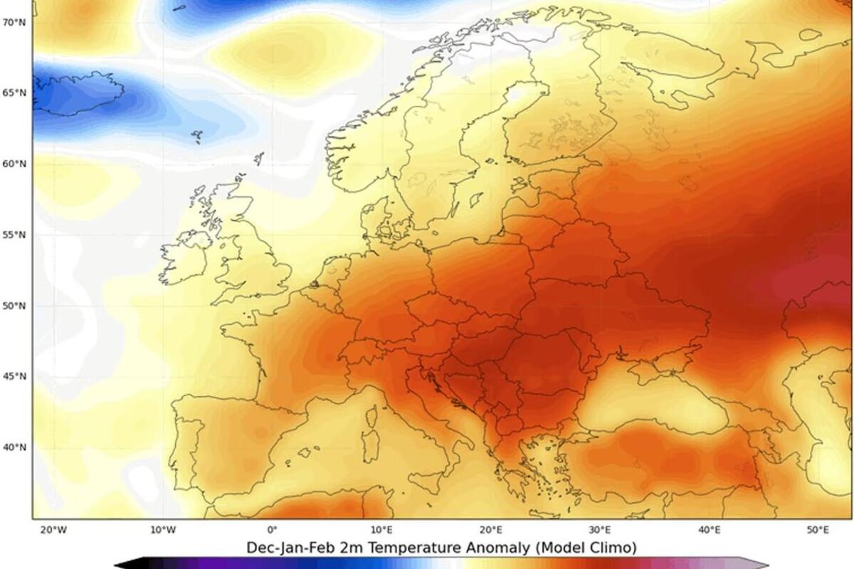 Snega više neće biti zbog jednog vremenskog fenomena