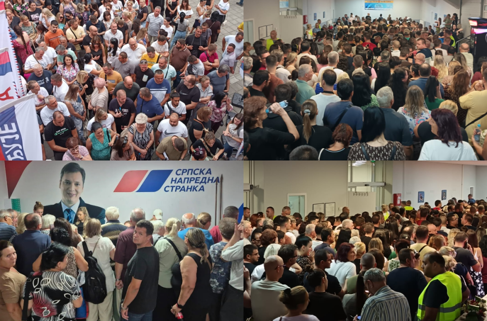 Više od 200.000 potpisa za četiri sata; Masovna podrška listi "Aleksandar Vučić - Ujedinjena Srbija" FOTO