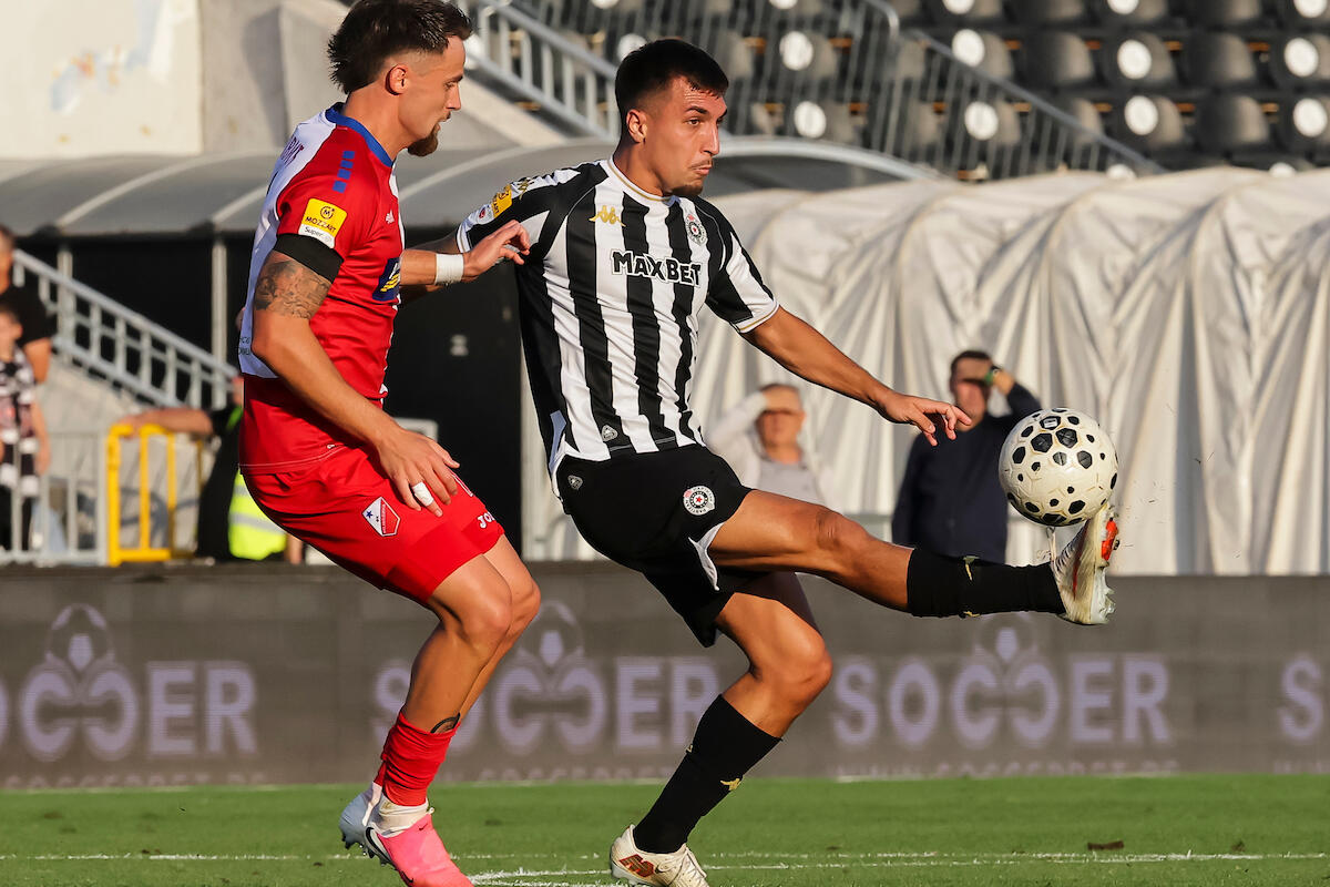 Partizan pao na 13. mesto na tabeli Superlige Srbije