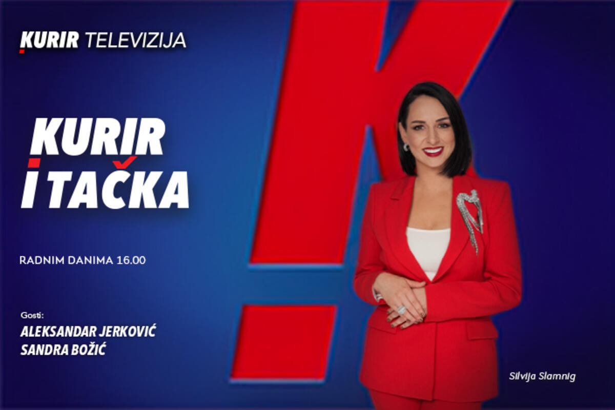 U emisiji „Kurir i tačka“, o aktuelnim dešavanjima na političkoj sceni govore Aleksandar Jerković i Sandra Božić